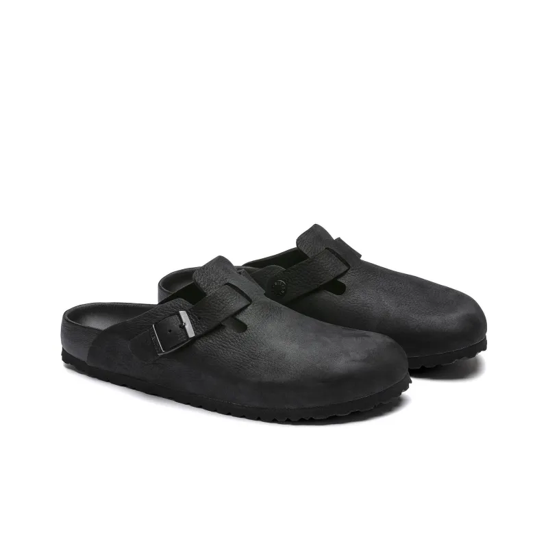 Birkenstock Boston Leather Triple Black-2