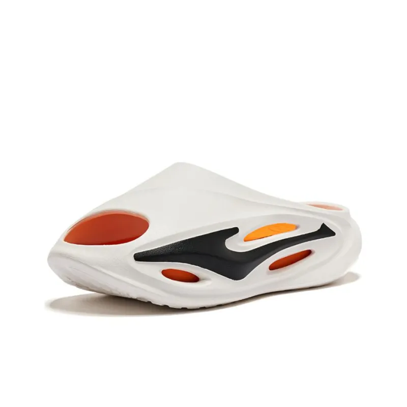 Erke Infinite Lite Slide Slippers Men's Black Orange-2