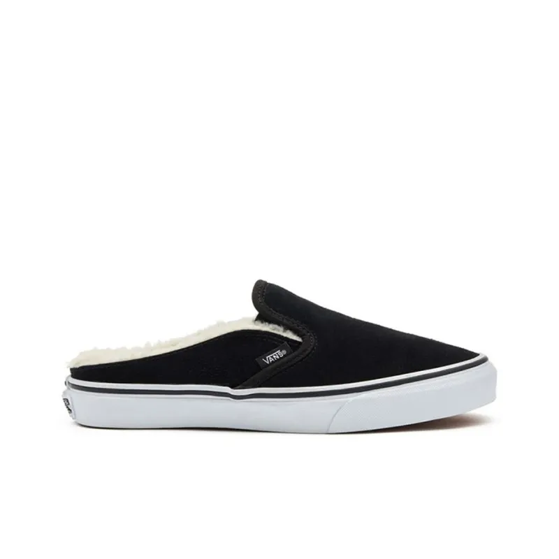 Vans Fleece Pack X Vans Classic Slip On Black/White-1