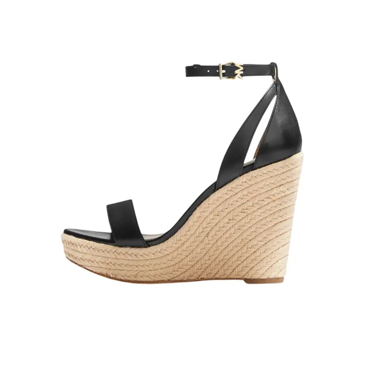 MICHAEL KORS Kimberly Strap Sandals Women's Black-0