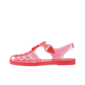 GUCCI Gg Fisherman Sandal Pink Clear Women's