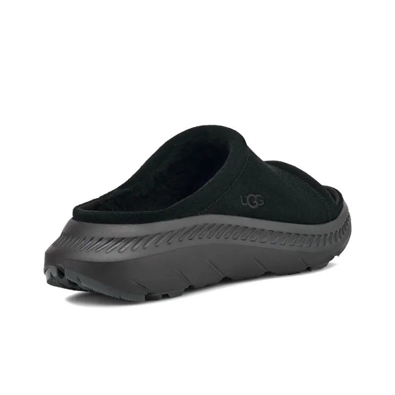 UGG Rubber Sole Slide Slippers Men's Black-3