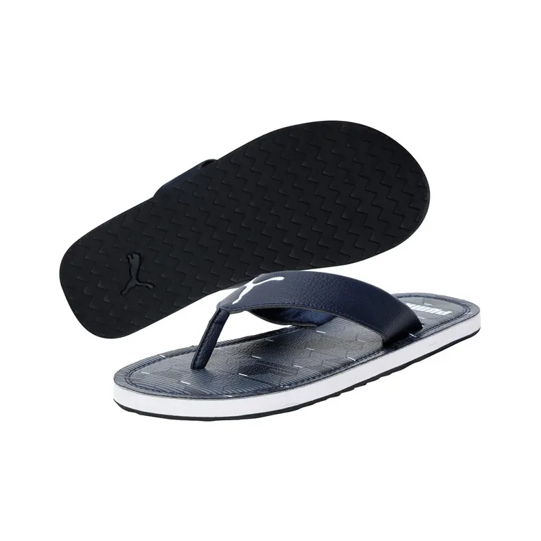 PUMA Ketava Camouflage Slide Slippers Men's Dark Blue White-2