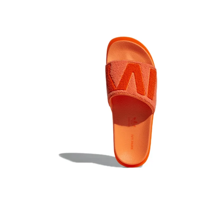 Adidas Slides Beyonce Ivy Park Screaming Orange-4