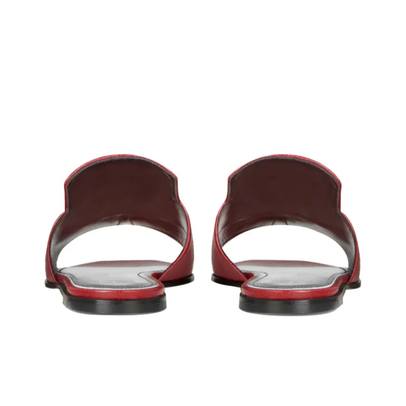 Givenchy Slide Slippers Women's Red-3