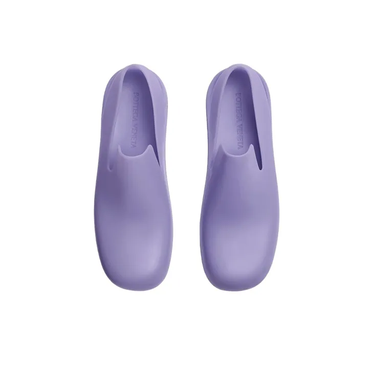Bottega Veneta Puddle Casual Single Shoes Women's Purple-3