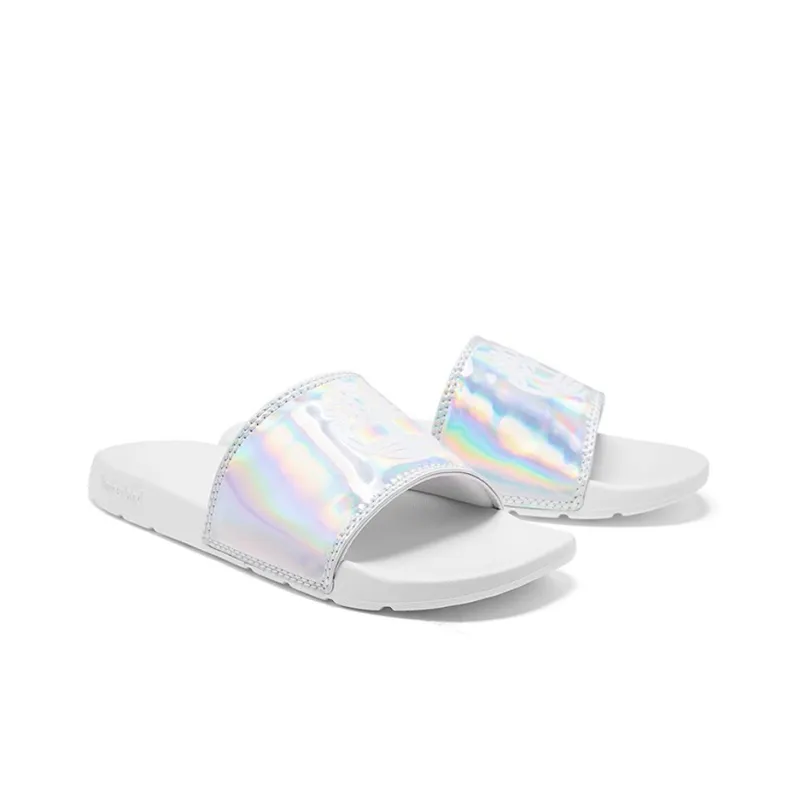 Timberland Playa Sands Slide Slippers Men's Silver-3