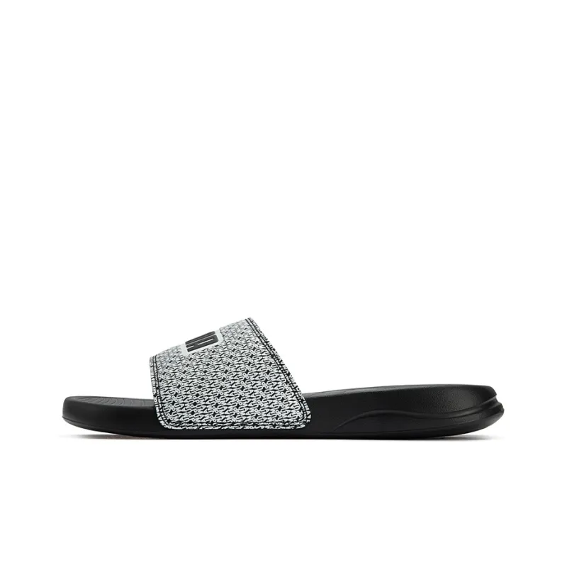 PUMA Popcat 20 Rubber Sole Slide Slippers Unisex Black White-0