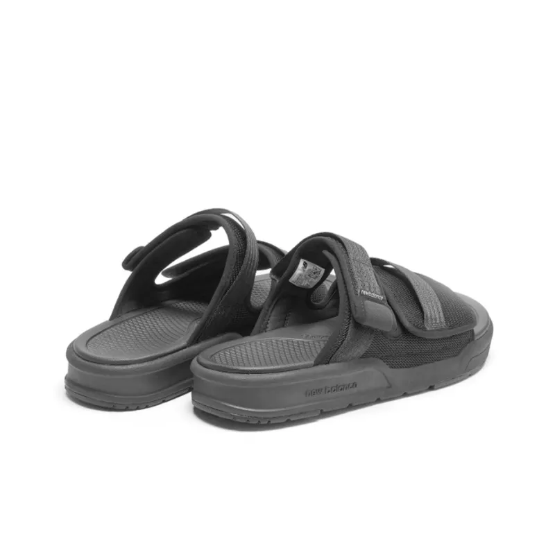 New Balance 3201 Series Velcro Fashion Sports Slippers Unisex Black-2