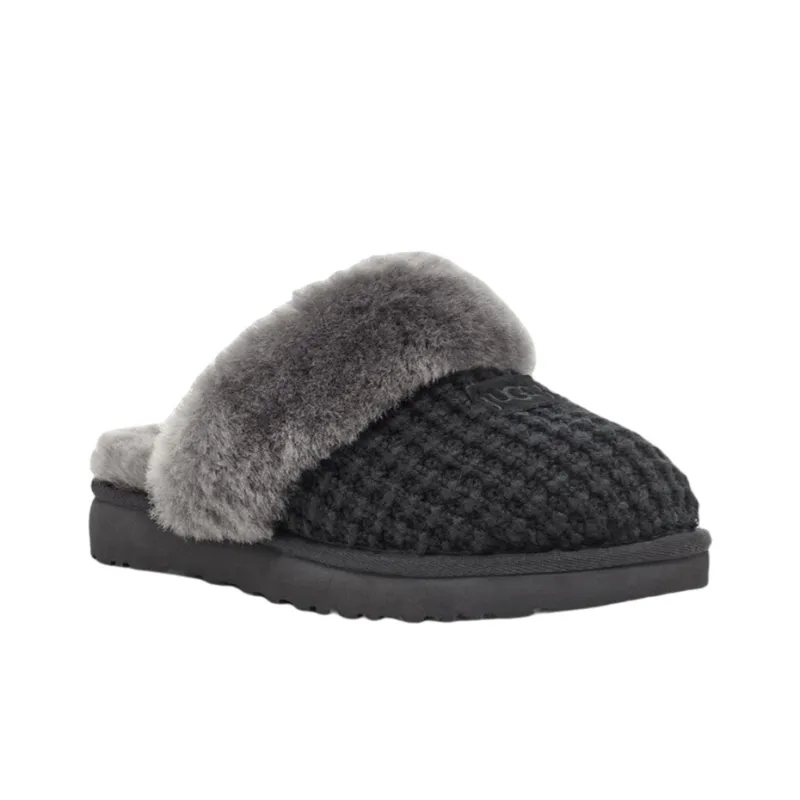 UGG Cozy Slipper Black Women's-2