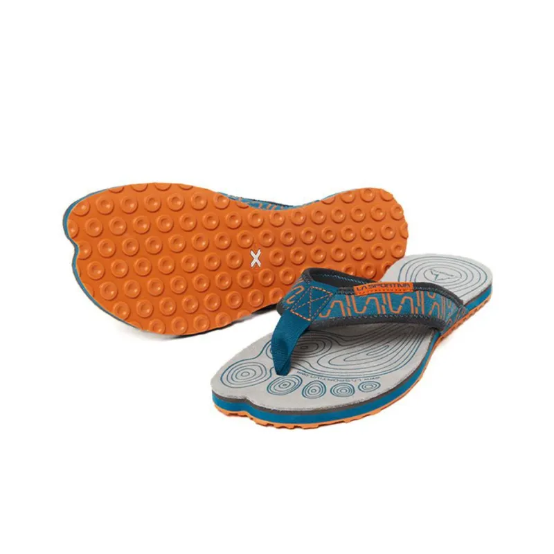 LA SPORTIVA Swing Sports Slippers Unisex Blue Brown-3