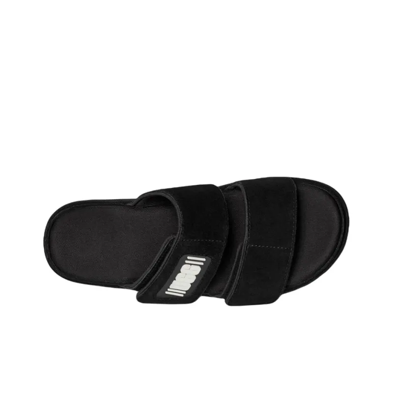 UGG Rubber Sole Quiet Slide Slippers Women's Black-3