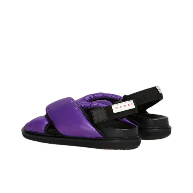 MARNI One Strap Sandals Women's Purple-3