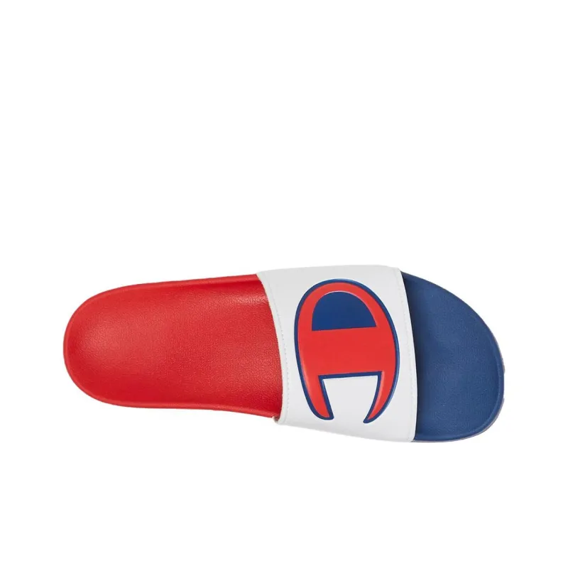 Champion Ipo Slide 'Split Script White Blue Red'-2