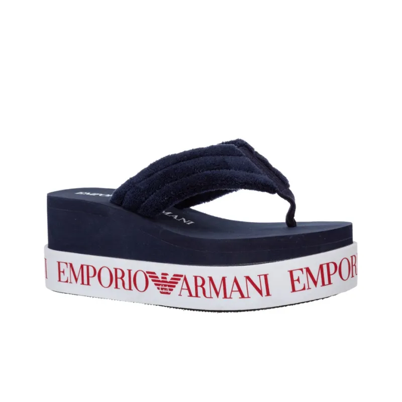 EMPORIO ARMANI Flip Flops Women's Dark Blue-1