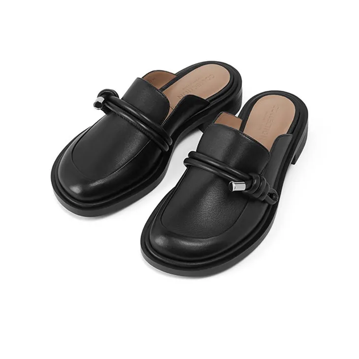 CHARLES&KEITH Stylish Sandal Women's Black-4
