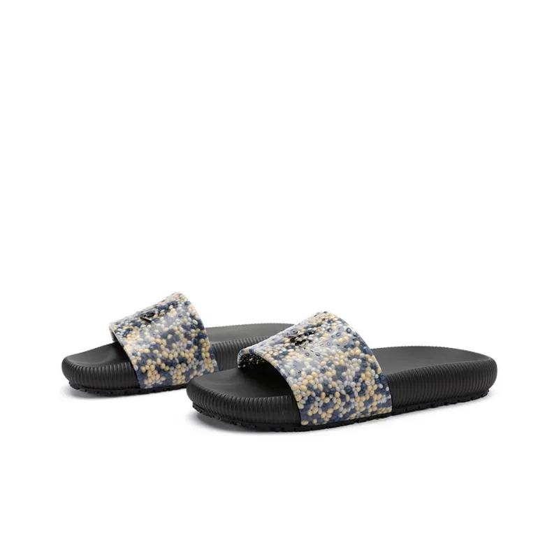 CELE Slide Slippers Unisex Gray Blue/Orange White-3