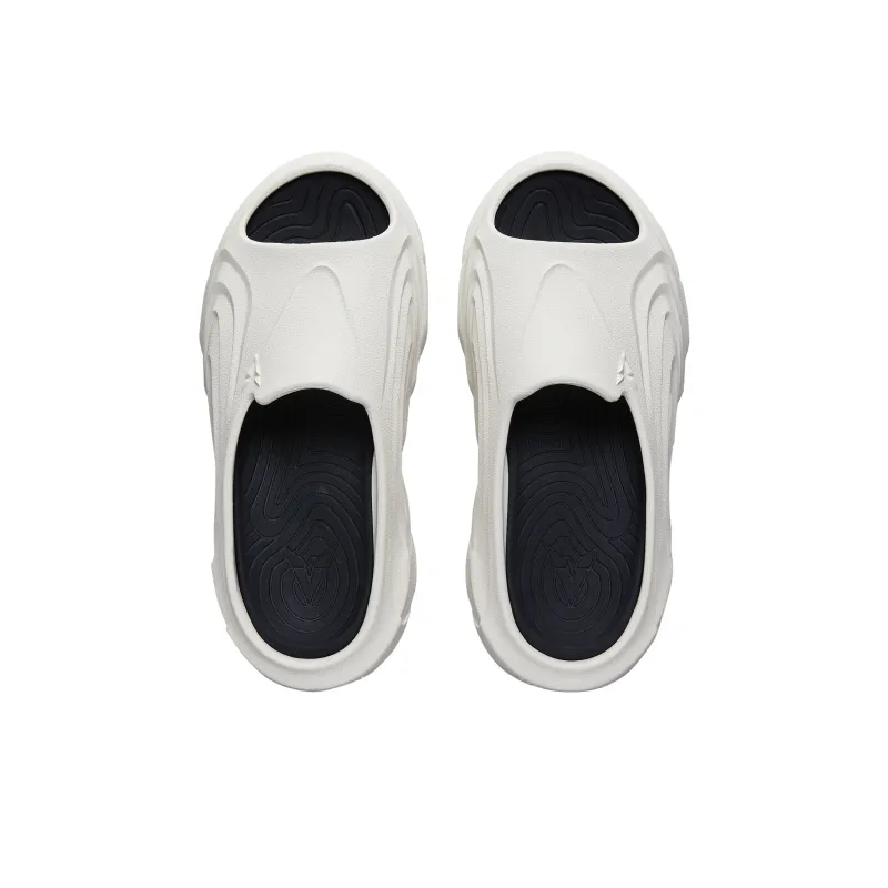 VEIDOORN Slide Slippers Unisex Midnight White-3