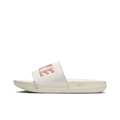 Nike Offcourt Slide Slippers Women's Beige/Pink