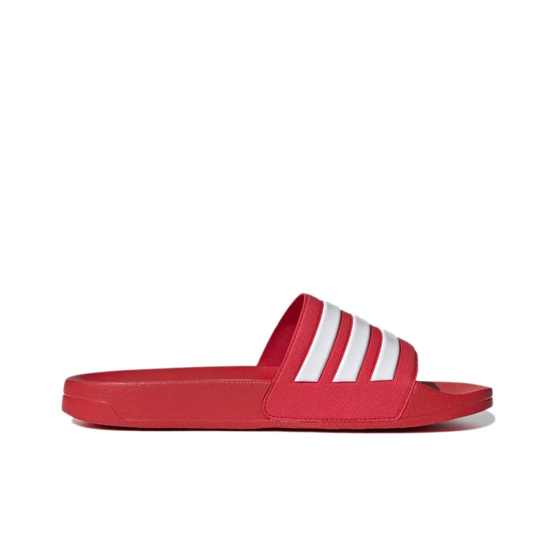Adidas Adilette Shower Slides 'Scarlet White'-1
