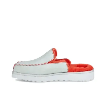 UGG Block Slide Shoe Gray Blue Orange