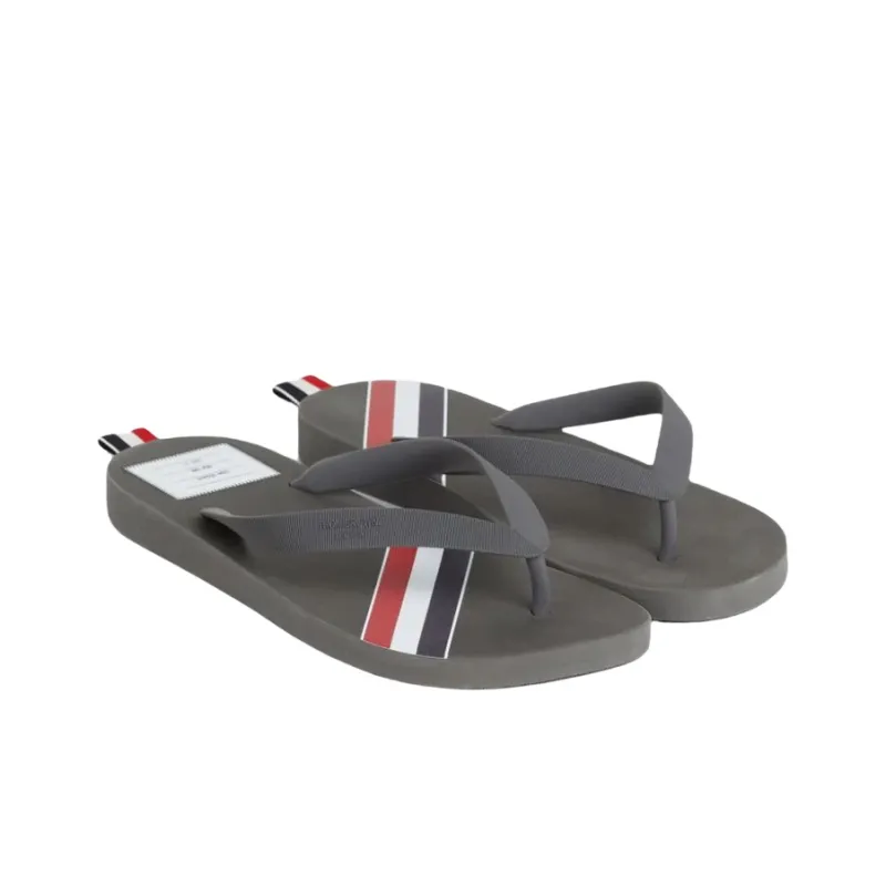 THOM BROWNE RWB stripe Flip Flops-2
