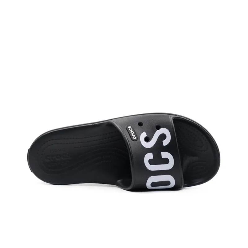 Crocs Printing Sandals 3rd Generation Slippers Black-2