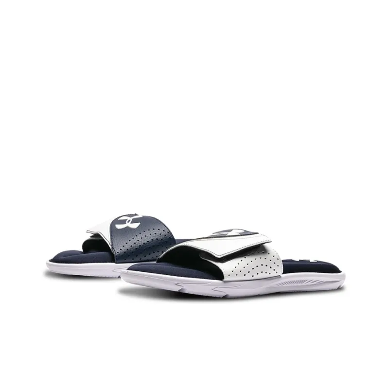 Under Armour Ignite Vi Slippers White/Blue-2
