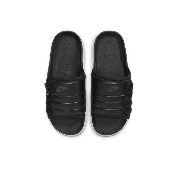 Nike Asuna Slide 'Black White'-2