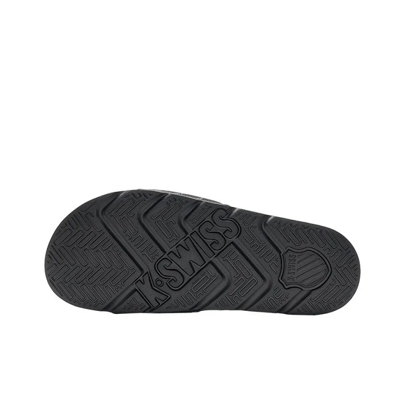 KSWISS Santa Monica Pm Sports Slippers Women's Black Gold-5