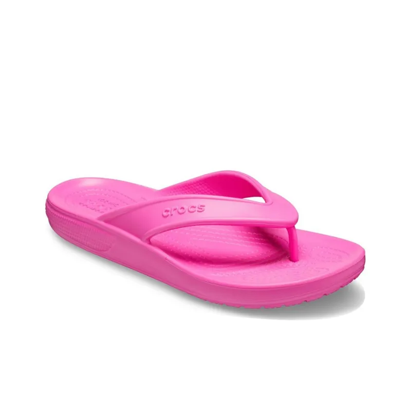 Crocs Classic Soft Sole Cozy Flip Flops Unisex Pink-2