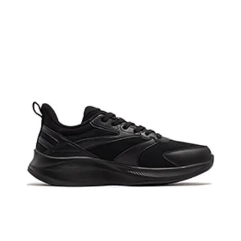 361° Anti-Slip Wear-Resistant Low-Top Running Shoes Men's Obsidian Black-1