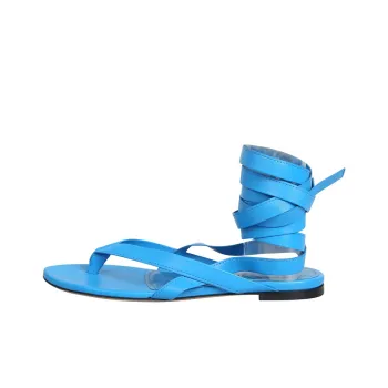 The Attico Lace-Up Flat Sandals Women's
