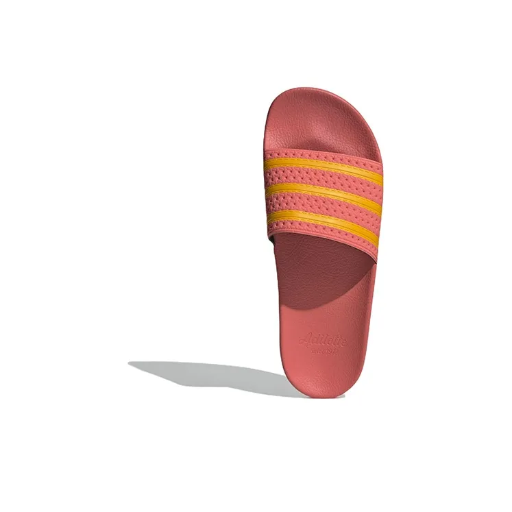 Adidas Originals Adilette 'Semi Turbo Active Gold'-4