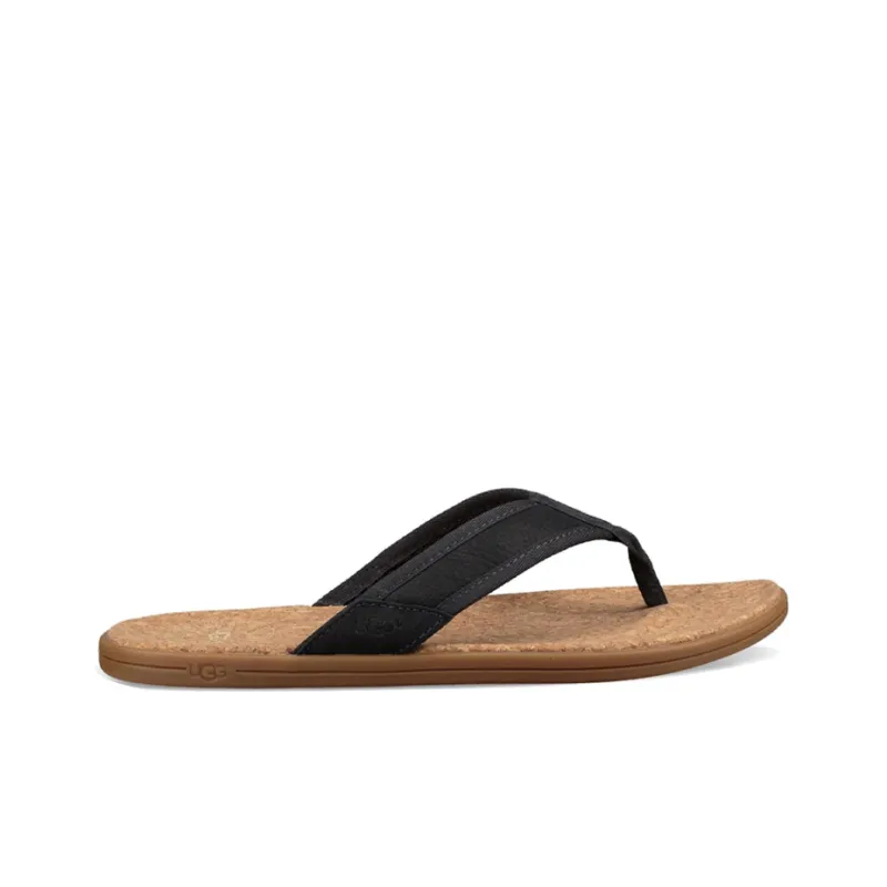 UGG Seaside Flip Lightweight Cozy Casual Sandals Navy Blue-1