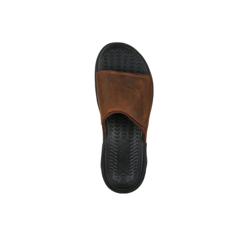 Skechers Arch Fit Motley Slide Slippers Men Brown-2