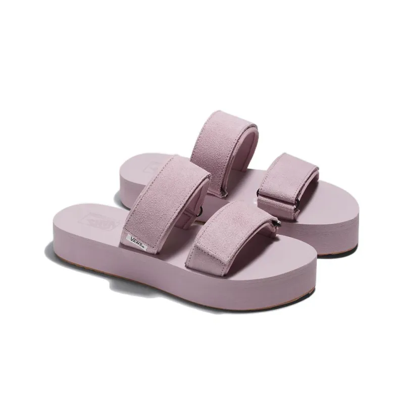 Vans Cayucas Slide Mega Platform Sandal Sports Slippers Unisex Pink-1