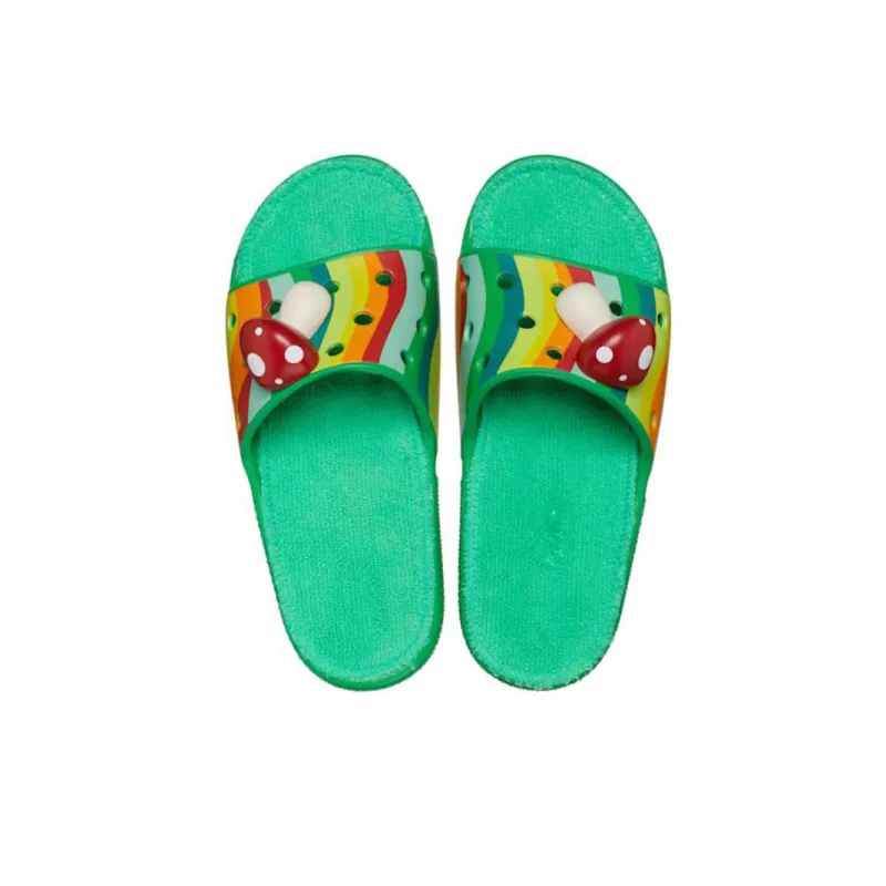 Crocs Classic Slide Zen Garden Terry Cloth-4