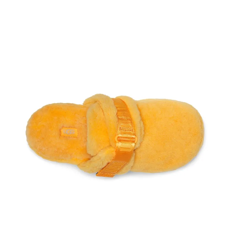 UGG Fluff It Ett Plush Slippers Men's Yellow-4