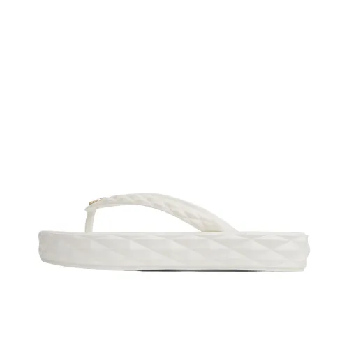 Jimmy Choo Diamond Flip Flop X White Women's