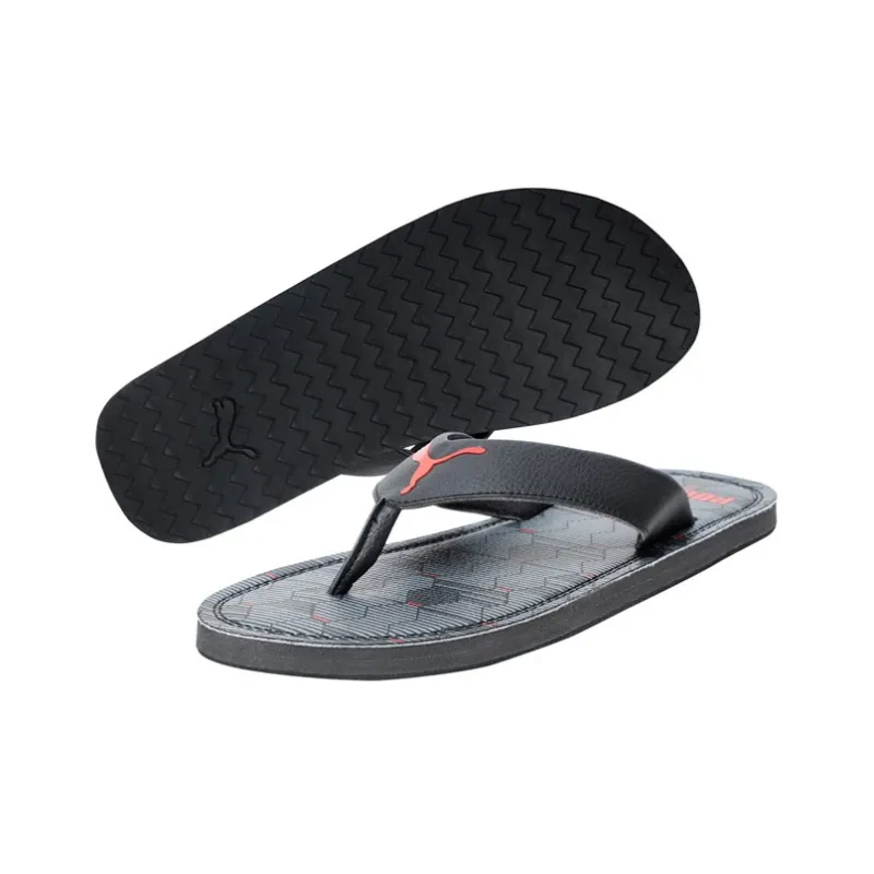 PUMA Ketava Camouflage Sandals Black/Red-2