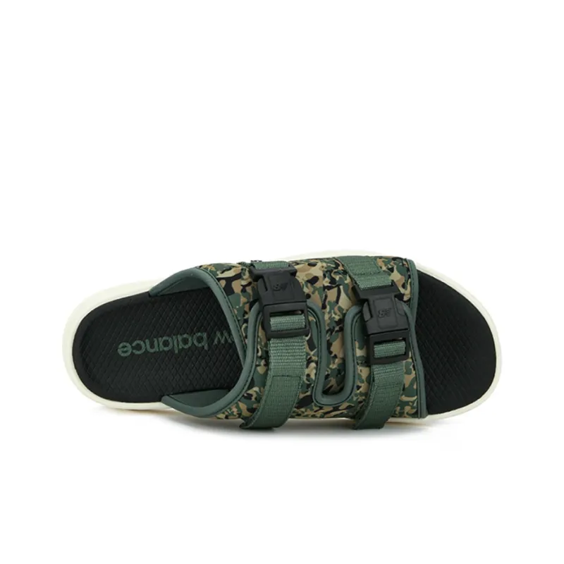 New Balance 330 Series Green Camouflage Slippers-2