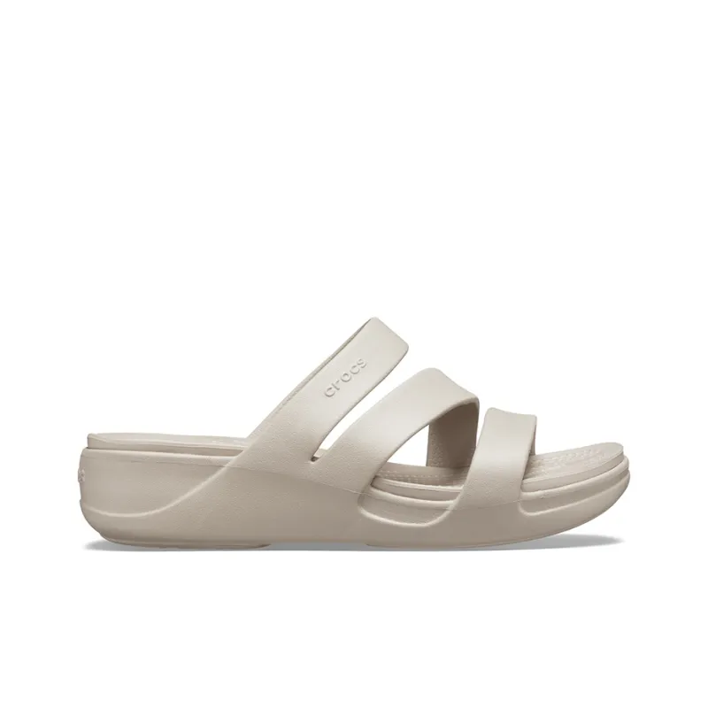 Crocs Monterey Slide Slippers Women's Gray-1