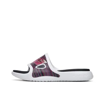 Anta Basketball Collection Rubber Sole Slide Slippers Men's White Black Red Yellow