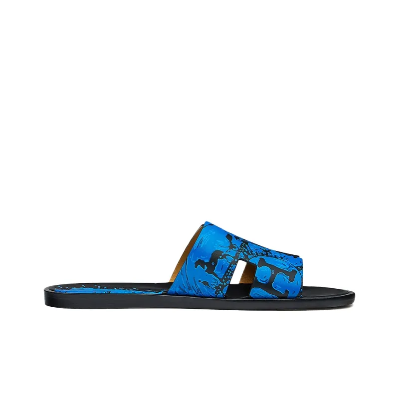 HERMES Stylish Sandals Men's Electric Blue-1