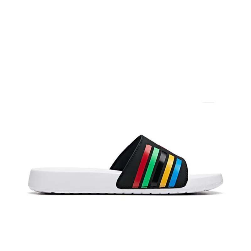 Coca Cola x Anta Life Collection EVA Slide Slippers Men's Left Black Right Red-1