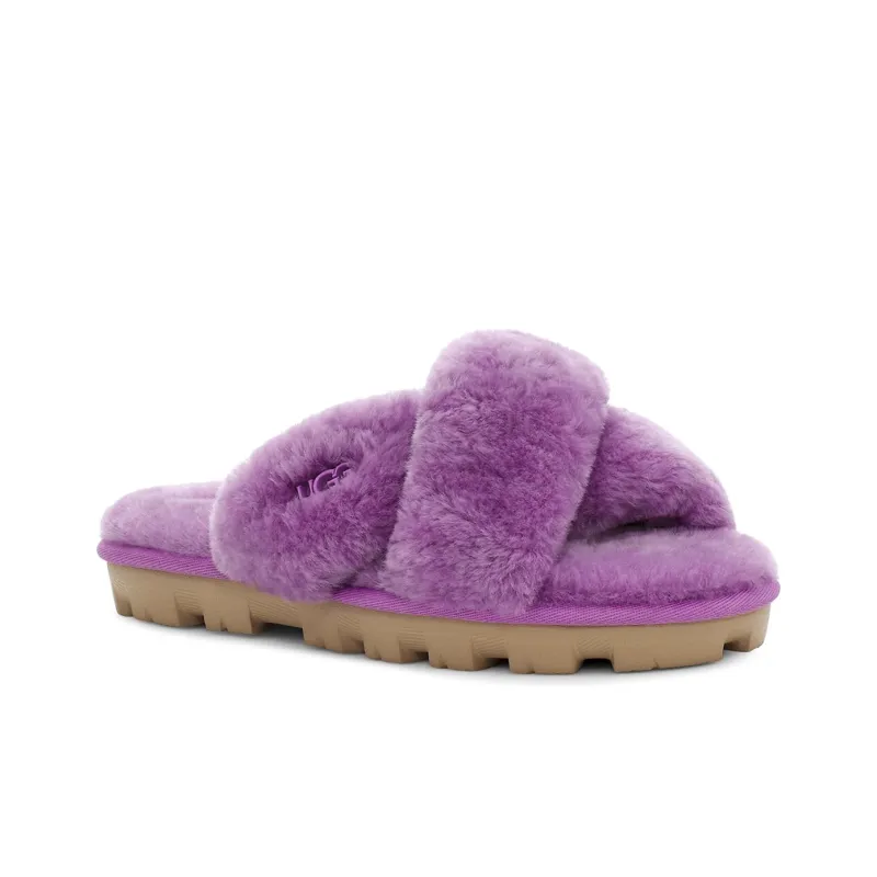 UGG Fuzzette Purple Slippers Women's-2