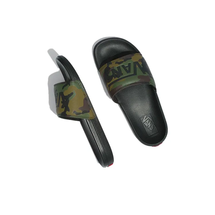 La Costa Vans Slide On 'Camo Black'-4