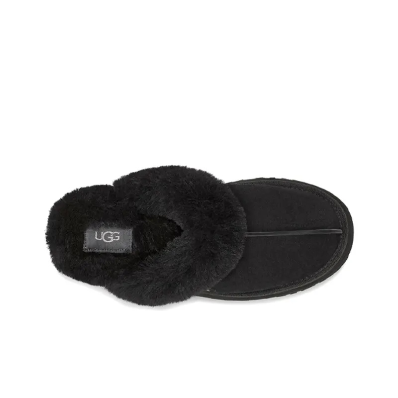 UGG Disquette Slipper Black Women's-3