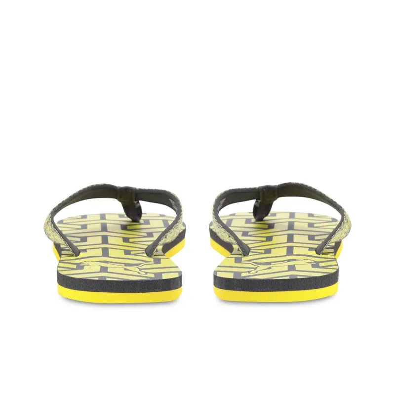 PUMA Camp Idp Slide Slippers Men's Yellow Black-3